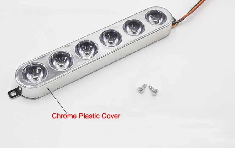 Универсальный 6 светодиодный мигающий тормозной задний светильник для