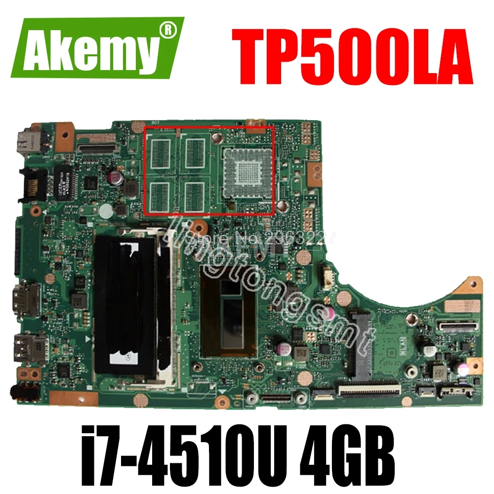 

TP500LA материнская плата REV2.0 I7-4510U 4 ГБ для For For For For Asus TP500L R554LA TP500LN материнская плата для ноутбука TP500LA материнская плата TP500LA материнская плата