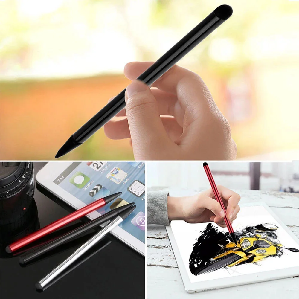 

2in1 Touch Screen Pen Stylus Universal For IPhone IPad Samsung Tablet Phone PC Android Phones And Resistive Touch Screen Device