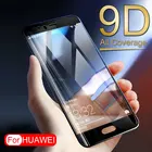 Закаленное стекло с полным покрытием для Huawei P8 P9 P10 Lite Plus, Защита экрана для Huawei Mate 8 9 10 Lite 10 Pro, защитное стекло