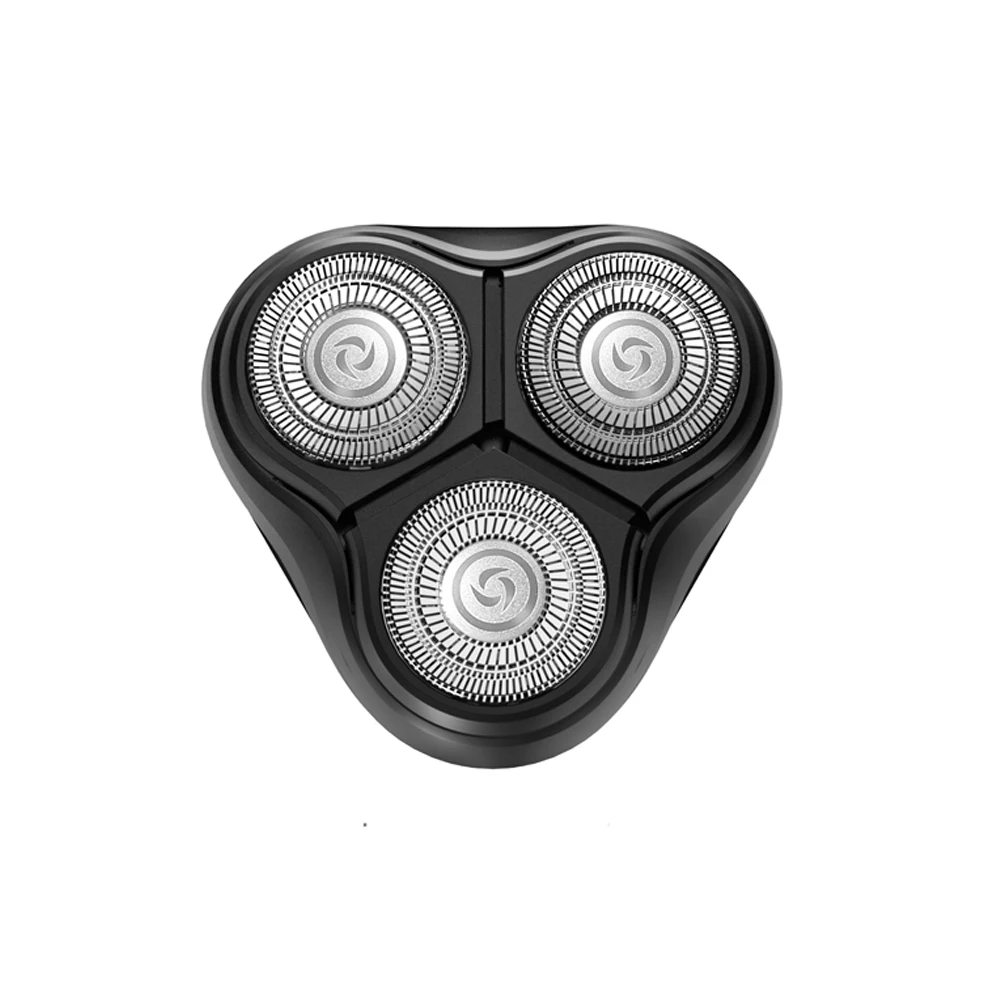 Xiaomi Enchen черный камень 3D Flotador ShaverHead Doble Anillos Cuchilla Cortador Cabezas CutterHead Para Hombres Regalo
