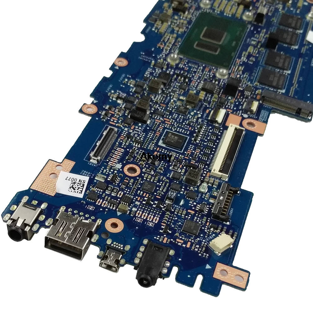 

Akemy UX305UA Laptop Motherboard For Asus UX305UA UX305U U305U mainboard 100% test OK I5-6200U 8GB-RAM