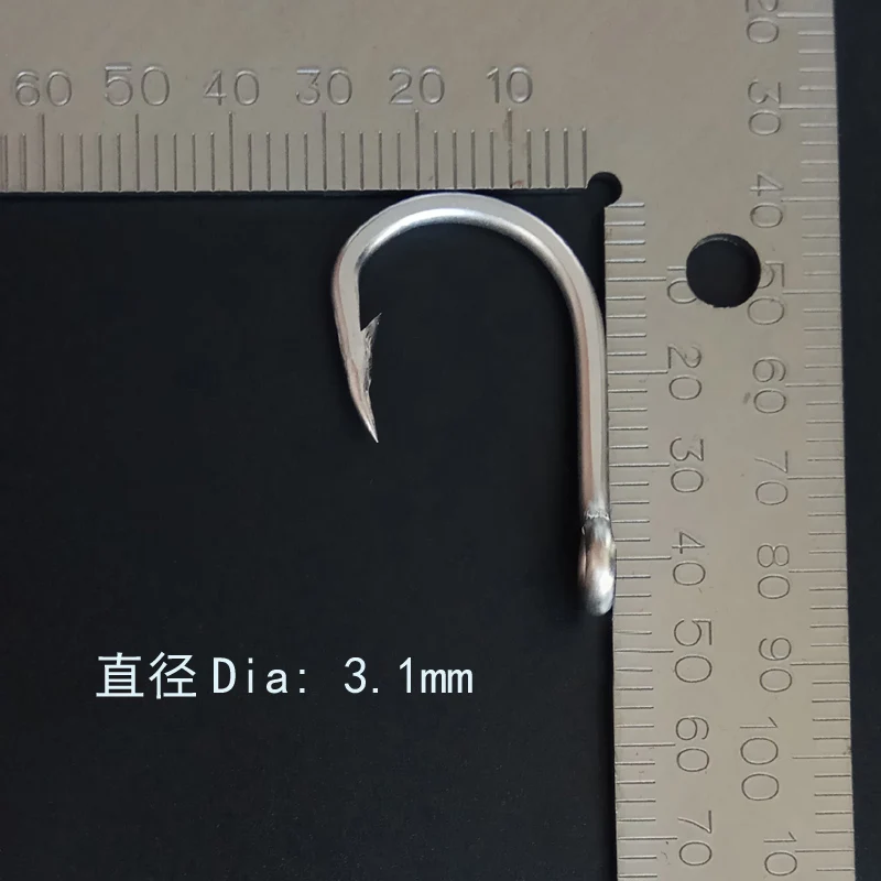 1 шт. рыболовные крючки из нержавеющей стали | Спорт и развлечения