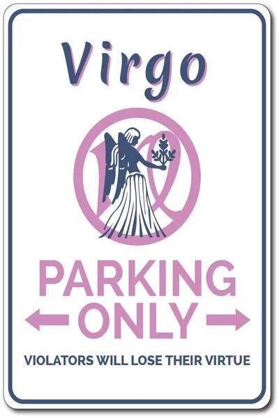 

Virgo Gift Virgo Parking Sign Virgo Decor Virgo Sign Astrology Decor Astrology Gift Astrology Sign Metal Tin Sign Gift for Virgo