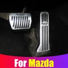 Ножная педаль для автомобиля крышка педалей тормоза и сцепления для Mazda 2, 3, 6, BM, GJ, Demio CX3, CX-5, CX5, CX 5, CX4, CX8, CX9, Axela, ATENZA