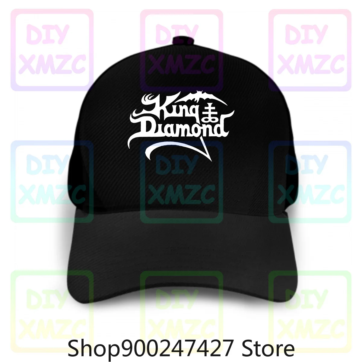 Металлическая бейсбольная кепка King шапки с алмазами Speed Thrash | Аксессуары для