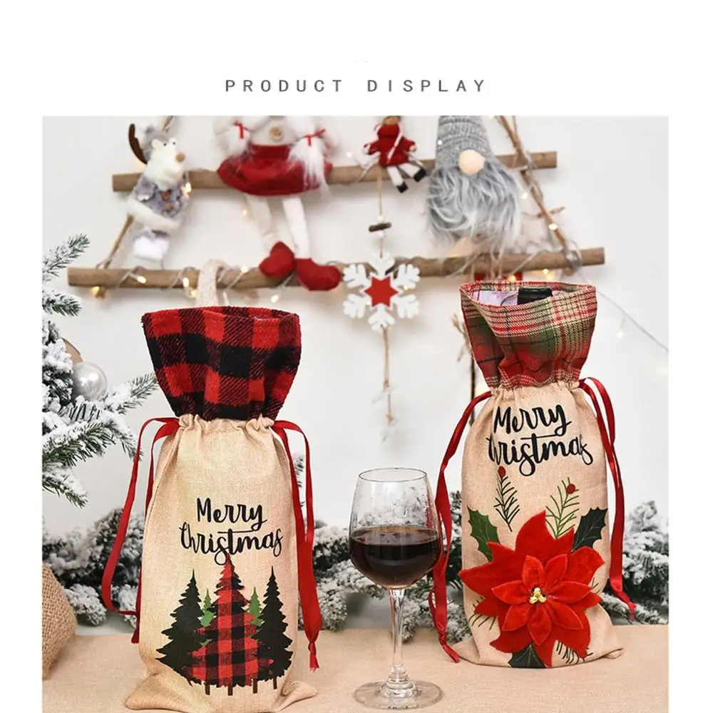 New Christmas Decoration Tablecloth Xmas Table Runner Dress Up Wedding Champagne Santa Tree Flower Mat Dining Supplies Navidad | Дом и сад