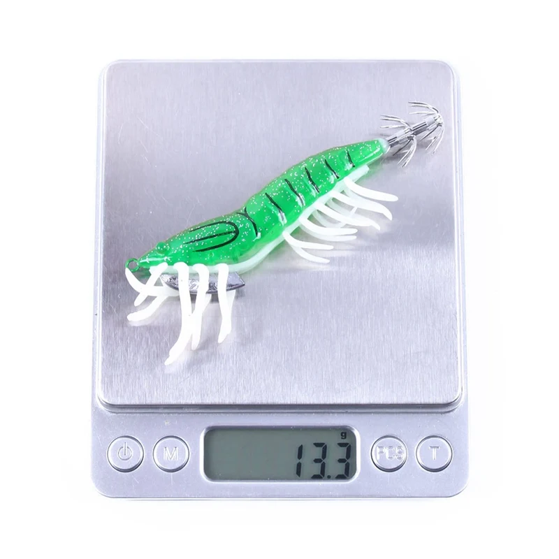 5 шт./компл. искусственные приманки реалистичные креветки Форма ночной