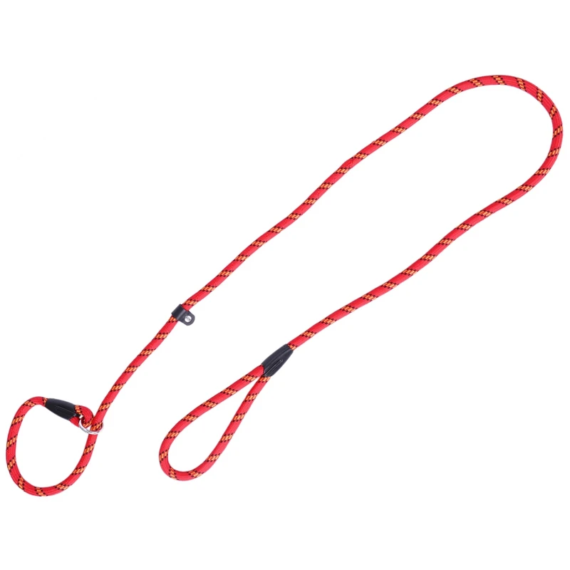 

1 Pcs Colorful Rubber Pet Dog Puppy Chew Play Toy & 1 Pcs Durable Pet Dog Nylon Adjustable Loop Traction Rope