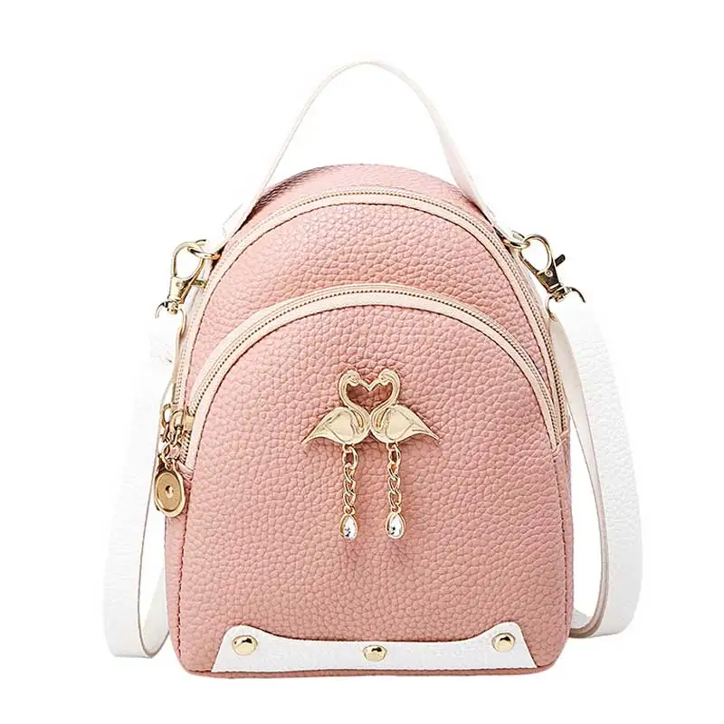 Fanous/брендовый маленький рюкзак для девочек подростков модная повседневная