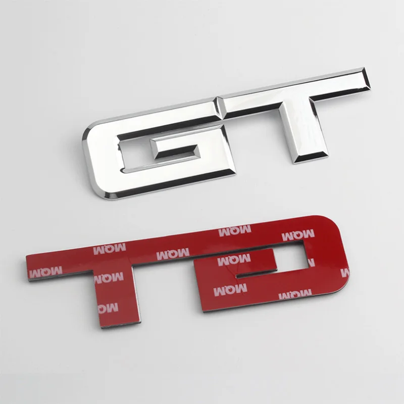 3d Gt Logo автомобиля стикер модный Декор автомобилей стикеры Для Ford Mustang Focus Микки