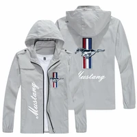 2021spring and autumn ford military uniform wind masculine jacket mustang car standardoutdoor windproofmenandwomen jacket jacket
