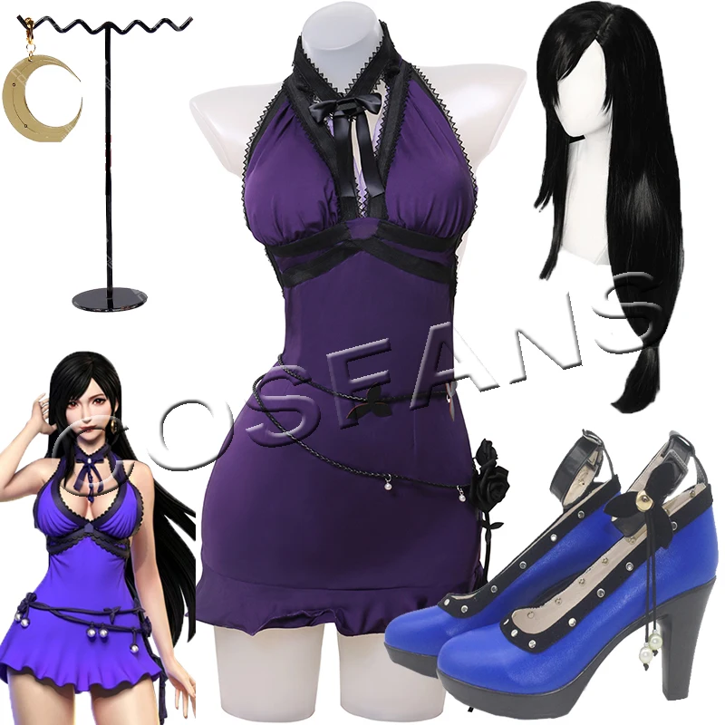 Косплей-костюм из игры FF7 для переделки Tifa женская сексуальная униформа