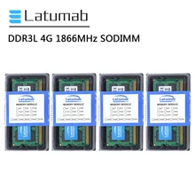 Latumab DDR3L RAM 4GB 8GB 16GB 1866MHz Notebook Memory PC3L-14900 204Pins SODIMM 1.35V Memoria RAM DDR3 Laptop Memory Module
