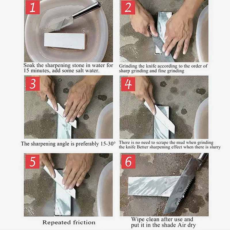 

Professional Knife Sharpener Whetstone Sharpening Stones grinding stone water stone kitchen Tool 2-IN-1 240 600 1000 3000 grit