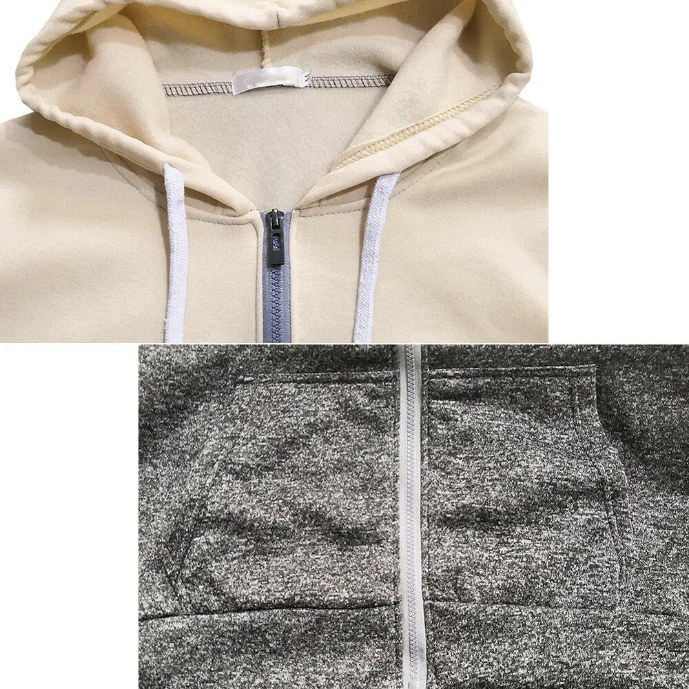 Новейший мужской повседневный эластичный свитер на молнии пальто верхняя одежда