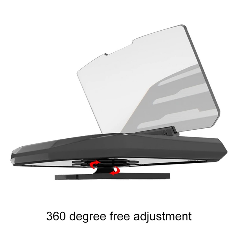 

Car Bracket HUD Head Up Navigation Display Phone Smartphone Holder Mount GPS Projector Reflection Board Panel