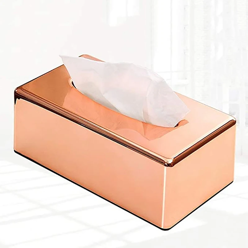 

1Pc Creative Elegant Tissue Box Living Room Desktop Decorative Napkin Storage Holder Home Supplies