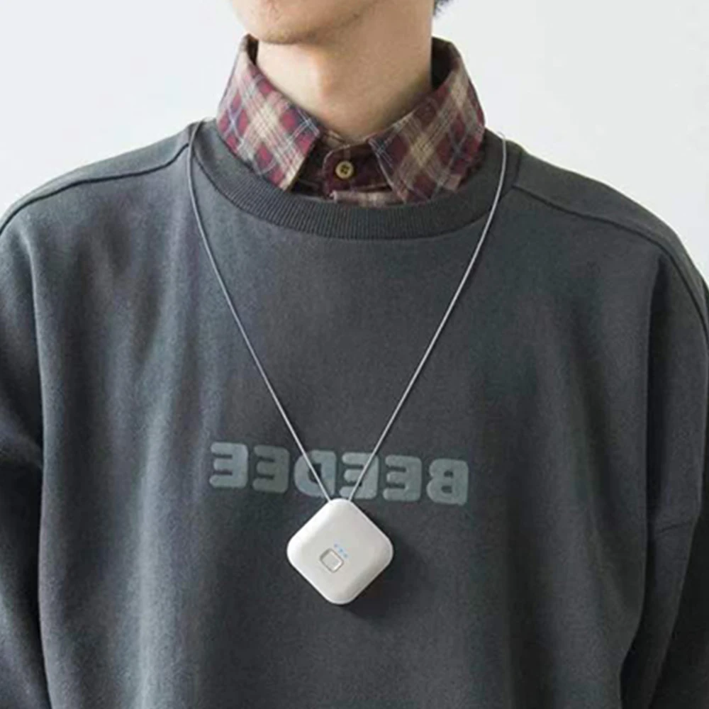 

Air Purifier Necklace Easy To Carry Negative Ion Air Purifier Necklace Sterilization Fashion Negative Ion