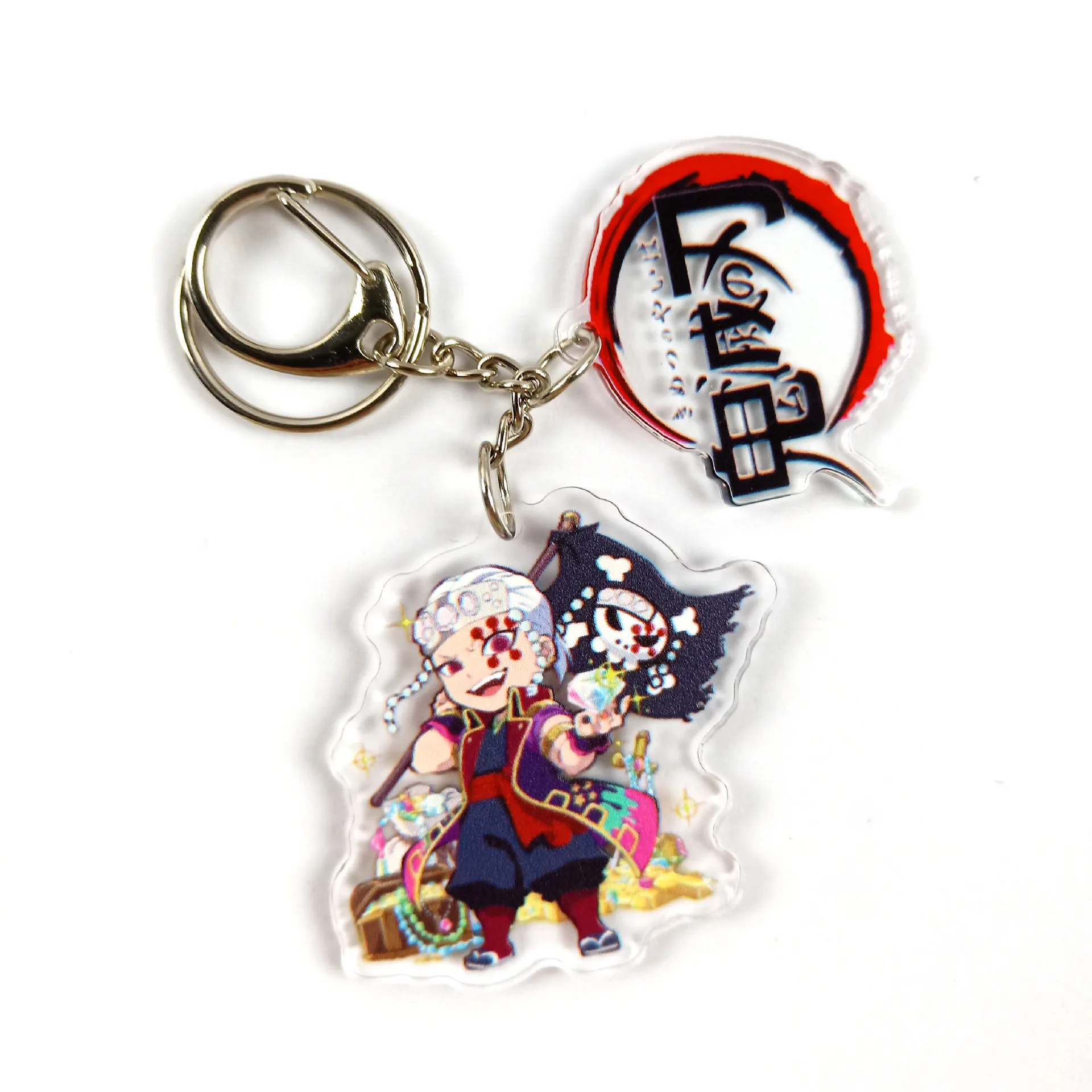 Брелок для ключей с клипсой призрака из акрила 15 стилей|Брелоки| |