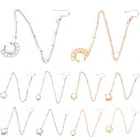 Обруч для пирсинга перегородки носа, 1 шт., кольца в нос и гвоздики из нержавеющей стали, Поддельные кольца в нос и гвоздики, цепочка для ушей, женские Украшения для тела