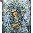 Zooya DIY 5D алмазов картина de la Девы Марии imgenes Порель мозаика de diamantes de imitacin cono religioso комплект КУАДРАДО