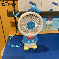 disney cartoon donald duck portable handheld usb mini fan high endurance charging portable fan gift