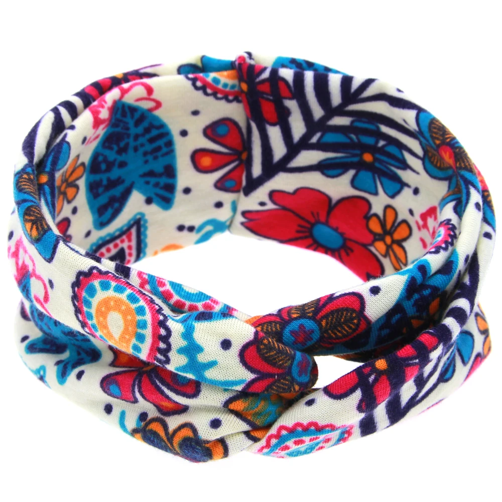 

Повязка на голову с узелком и бабочками для девочек