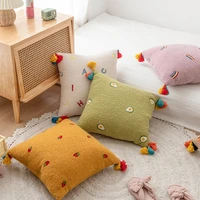 nordic decorative pillow cushion seat with pillowcase sofa back cushion pillow for sofa bedding chair cushions home decor