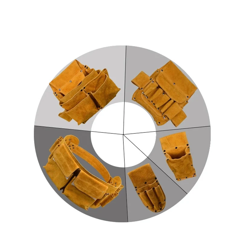 Сумка для инструментов из коровьей кожи многофункциональная электрическая