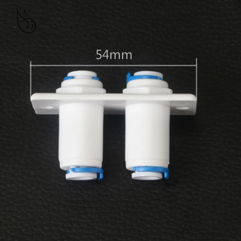 Система обратного осмоса для аквариума двойная переборка прямой 1/4 &quotOD шланг