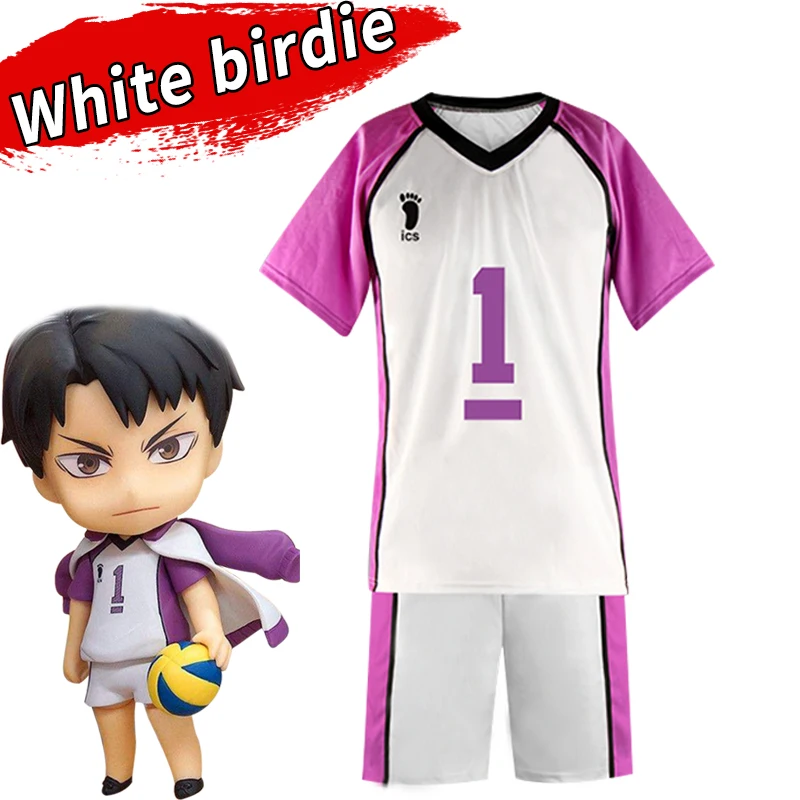 Волейбольный костюм для подростков из Джерси аниме школьная форма Shiratori Tawazawa academy