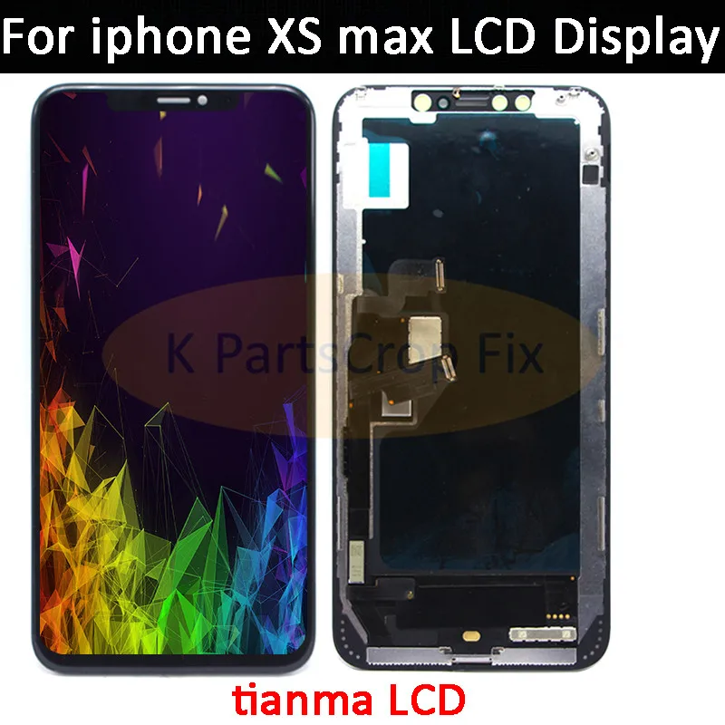 6 5 ''Tianma качество для iphone Xs max lcd Замена ЖК дисплей с кодирующий преобразователь