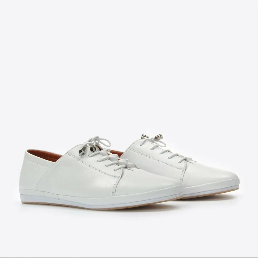 

Women Shoes Mink Shoes Women White Casual Shoes Vzn20-061Y