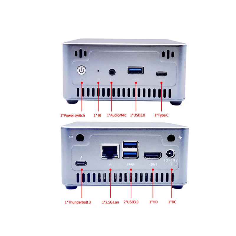 Yanling Высокопроизводительный Мощный энергосберегающий тонкий компьютер N302F i7
