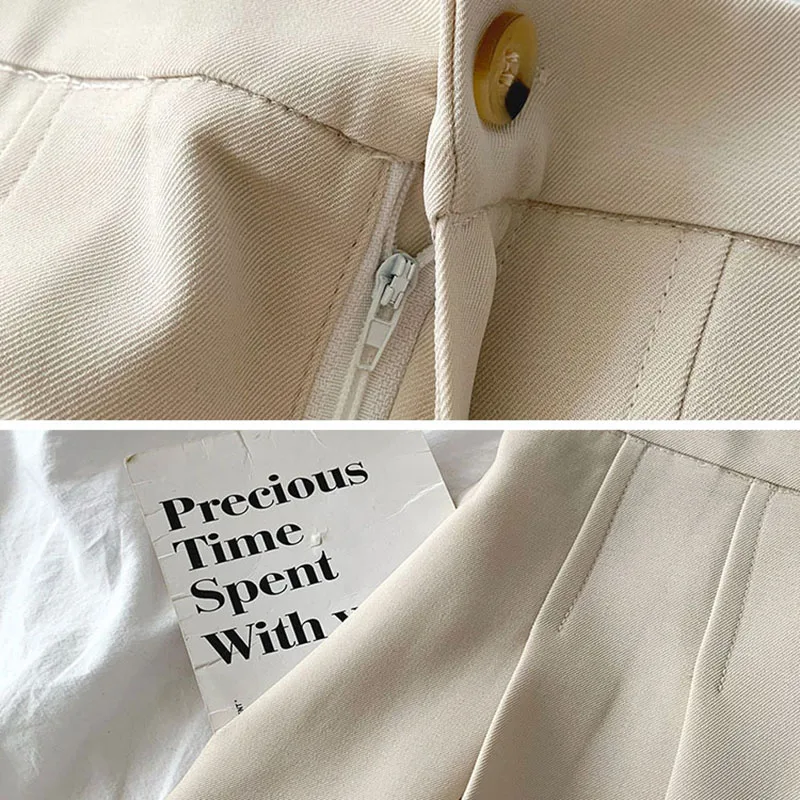 

Shorts Women Minimlaist Solid High Waist 4 Colors All-match Feminine Classic High Quality Popular Ulzzang Casual Loose Chic New