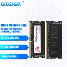 GUDGA Memoria Ram ddr4 8gb 16gb 4gb 32gb Notebook Memory 2400MHZ 2666mhz 3200mhz 3000mhz Sodimm For Intel Amd laptop Computer