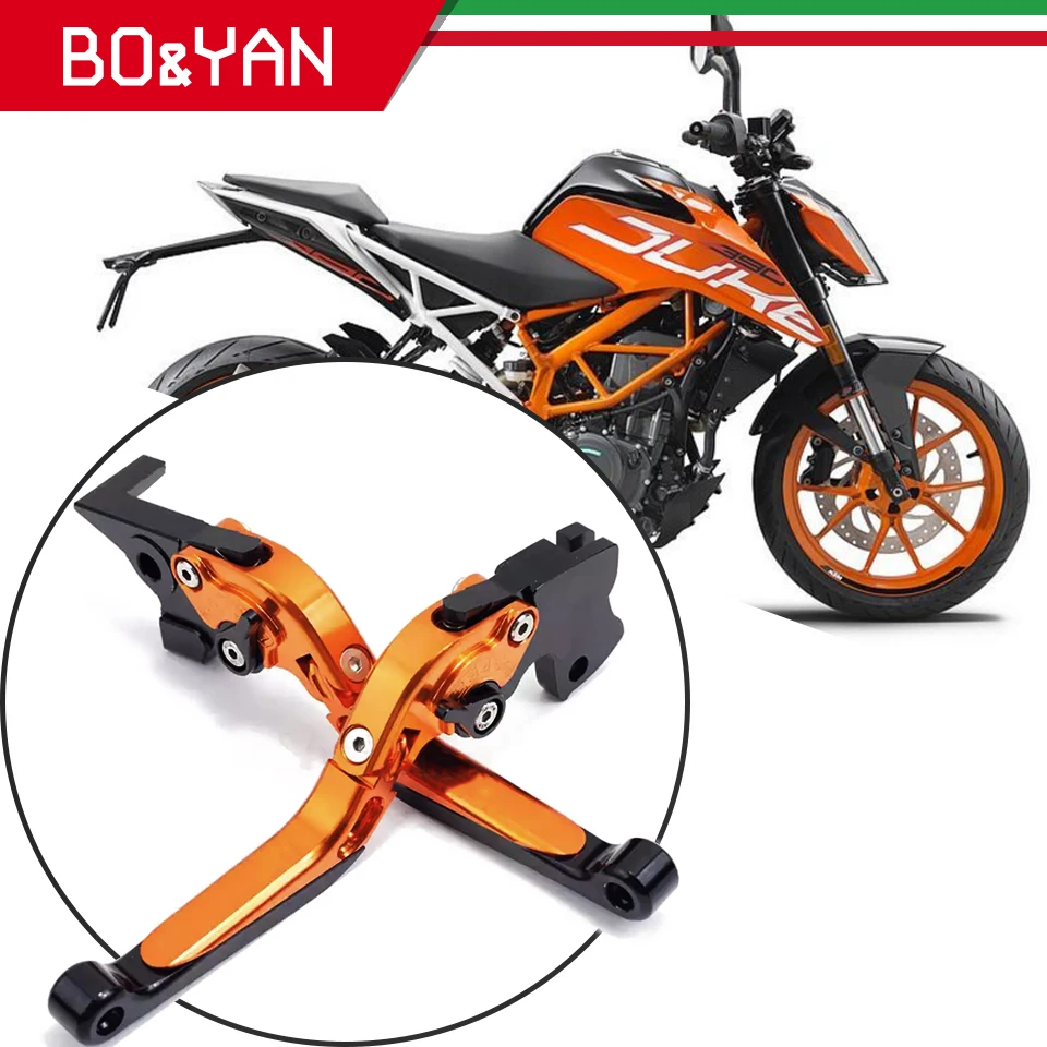 Для Duke 390 125 DUKE RC390 RC125 2013 2014 2015 2016 2017 2018 2019 2020 складной выдвижной Тормозной Рычаг
