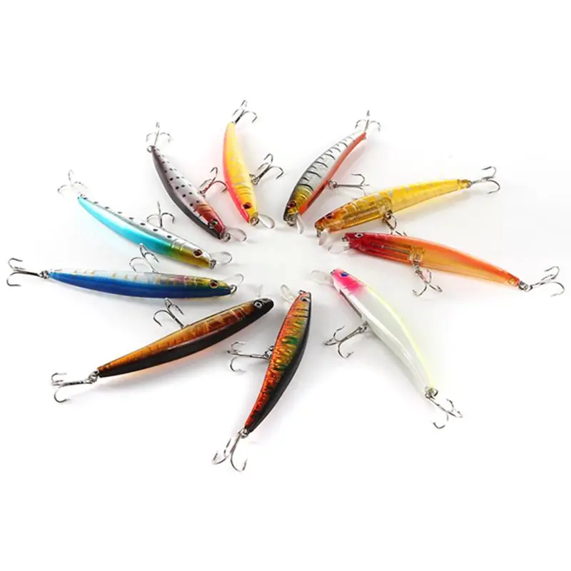 14 шт. рыболовные приманки для моря набор лазерно-приманки рыбалки комплект