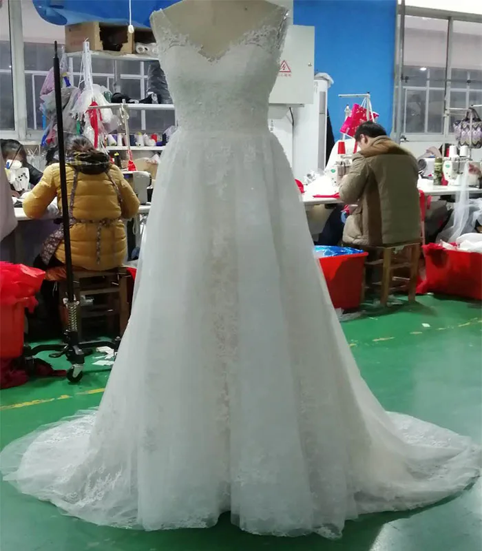 Женское свадебное платье с открытой спиной wuzhiyi привлекательное ТРАПЕЦИЕВИДНОЕ