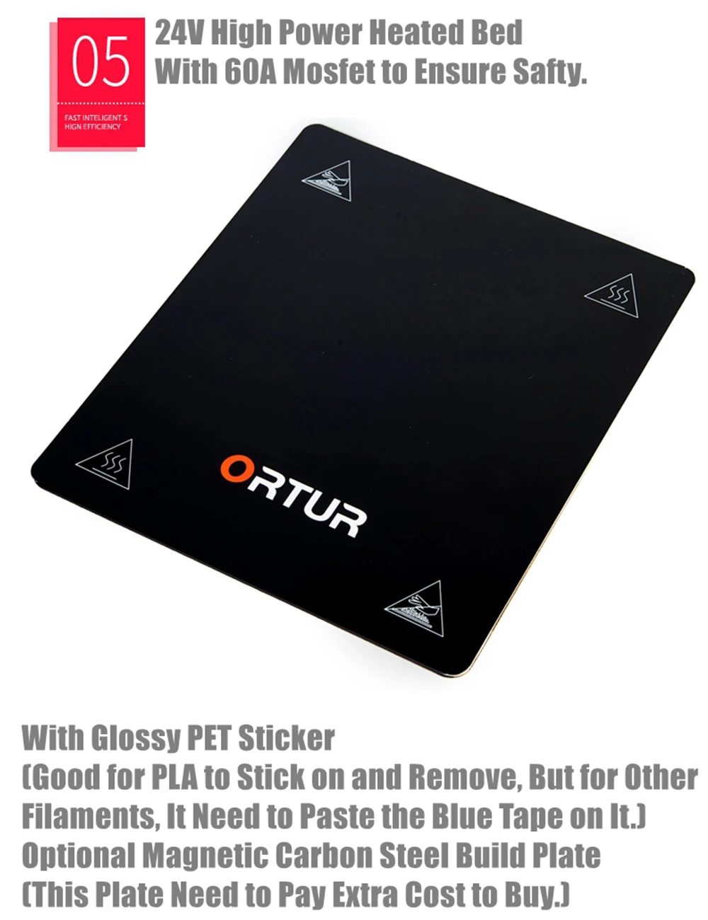 Ortur-4, 3d принтер, линейная направляющая, высокоскоростной 3d принтер Prusa I3, обновление, обновление, выключение питания, большой размер печати 260*310*305 мм