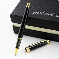 1pc metal luxury rollerball pen business sign pen ballpoint pens for student gift pen office school stationery supplies