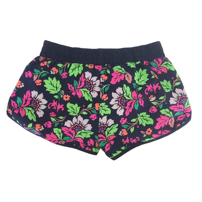Женские шорты с цветочным принтом штаны размера плюс женская одежда