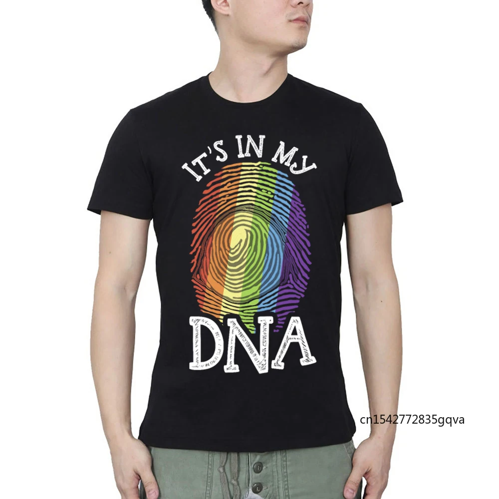 

Its In My Dna T-shirt Streetwear O Neck Casual Summer Men Clothing Oversized T Shirt Kawaii Clothing Four Seasons