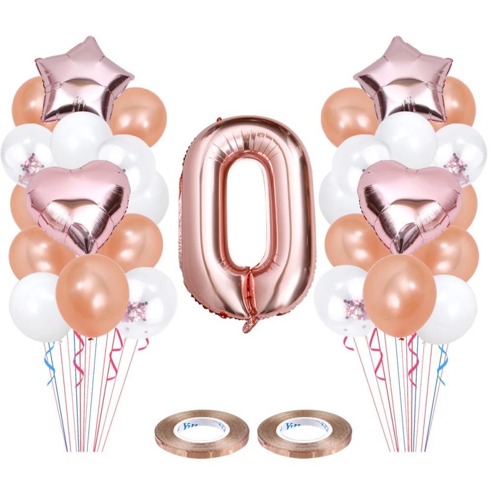 1 комплект красивый креативный воздушные шары вечерние шара с цифрой поставки