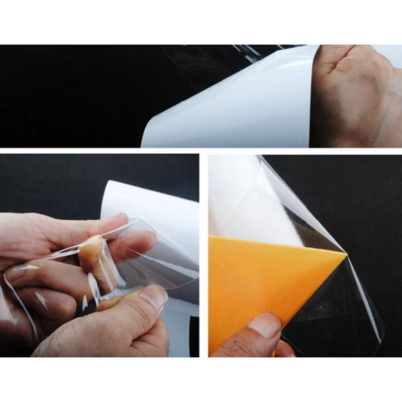 Автомобильная полиуретановая прозрачная защитная пленка от царапин 3 м лист