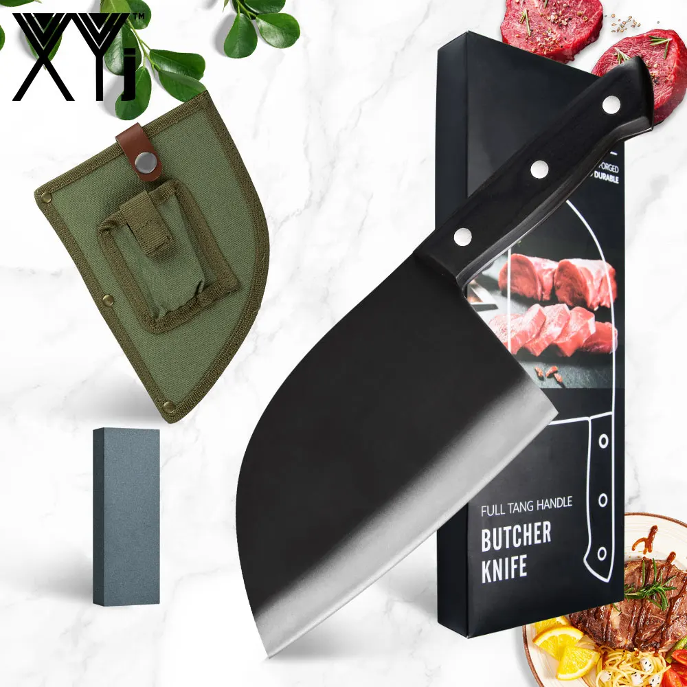 

XYj полное кольцо для мясника из высокоуглеродистой стали, кухонные инструменты для мясника