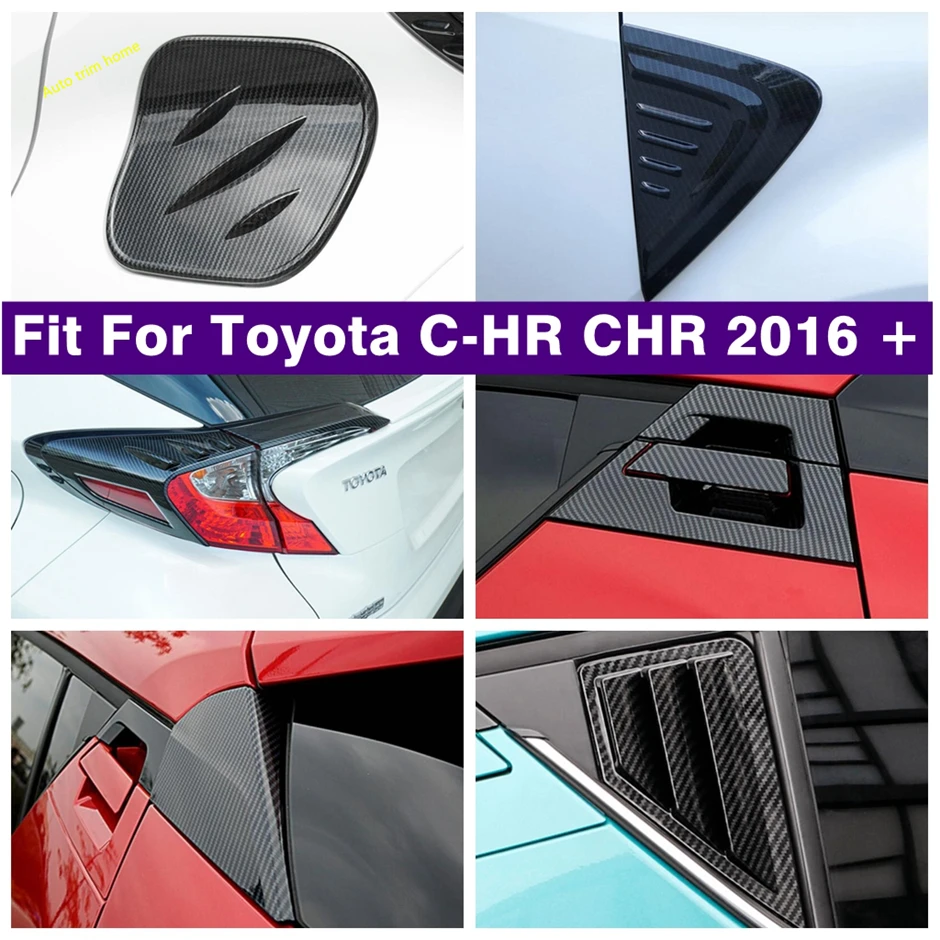 ABS углеродного волокна задняя дверная ручка/окна спойлер/задние фонари/тела Fender