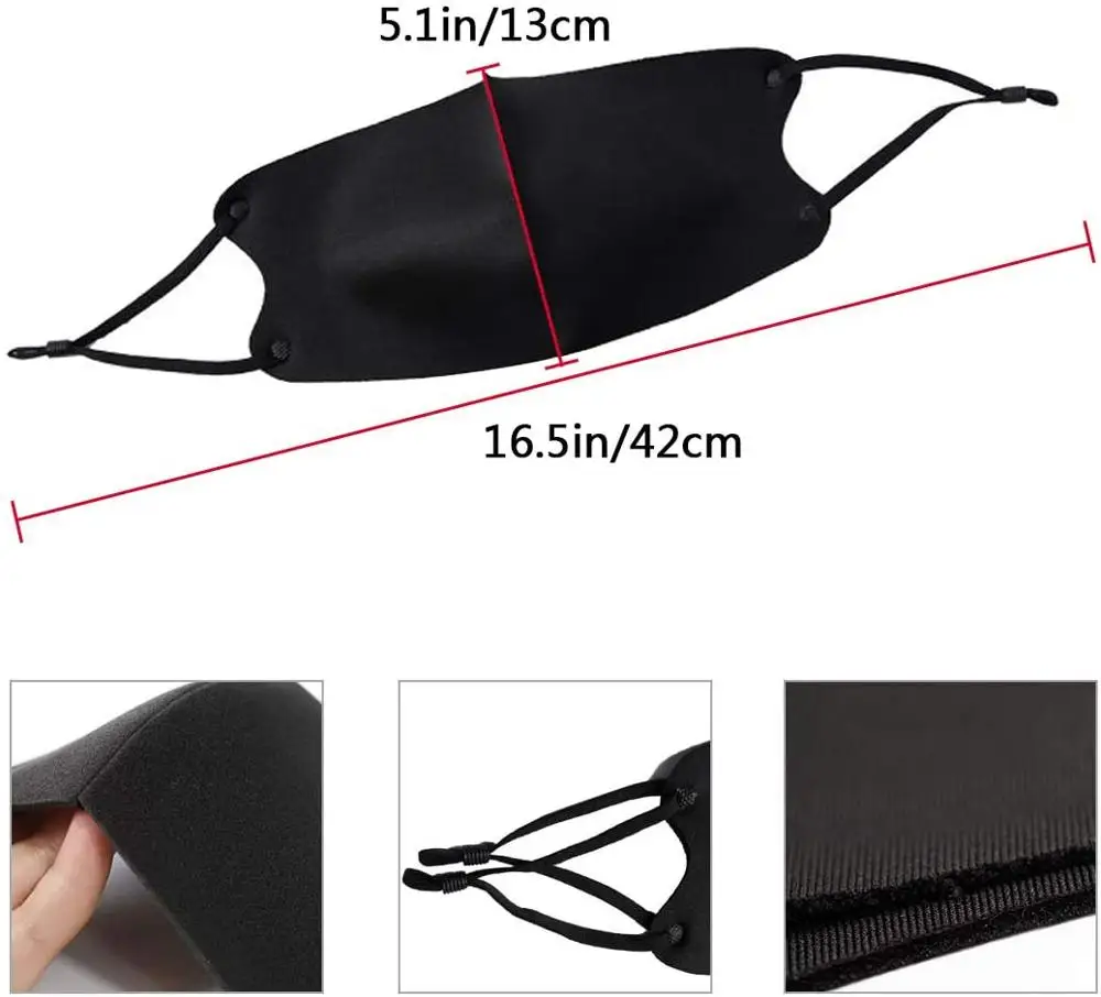 10 шт. хлопковая маска для лица взрослых и детей на открытом воздухе черная модная