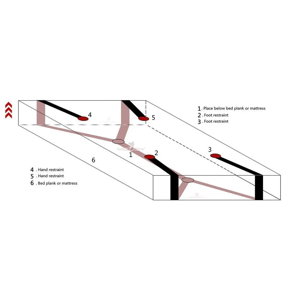 SM Sexy Erotic Suit Adult Sex Toys Goods Leather Handcuff Bondage Amazing Mall-Under Restraint System with Hand Cuffs Ankle H4 |